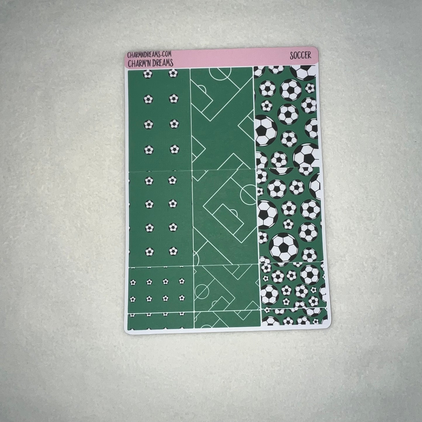 Soccer Planner Sticker Kit