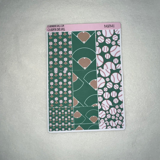 Baseball Planner Sticker Kit