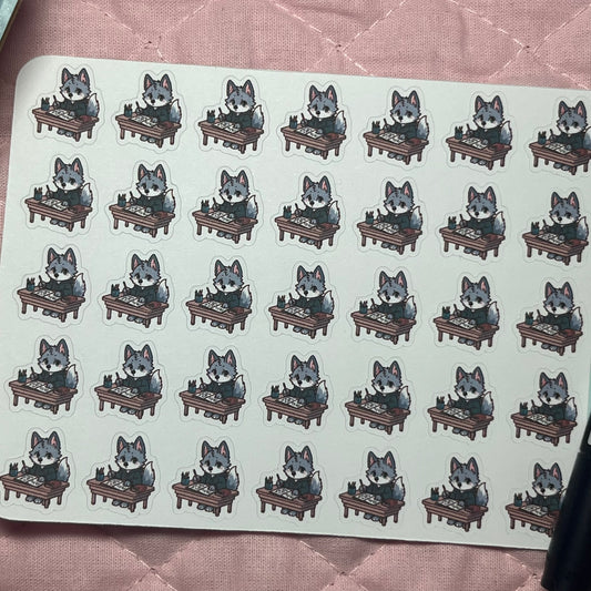 Wolf School Homework Icon Planner Stickers