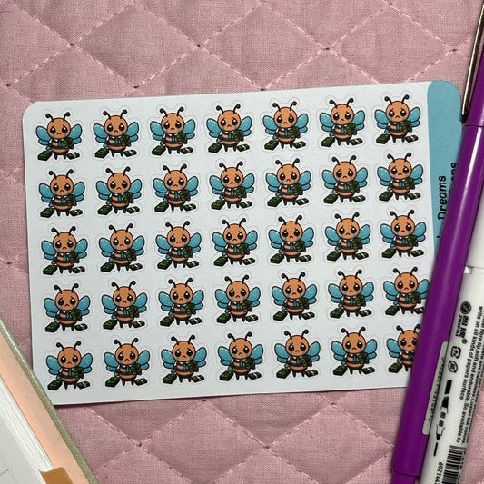 Bee Finances/ Pay Bills Planner Stickers