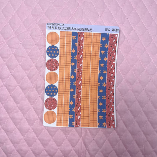Toys Woody Planner Sticker Kit