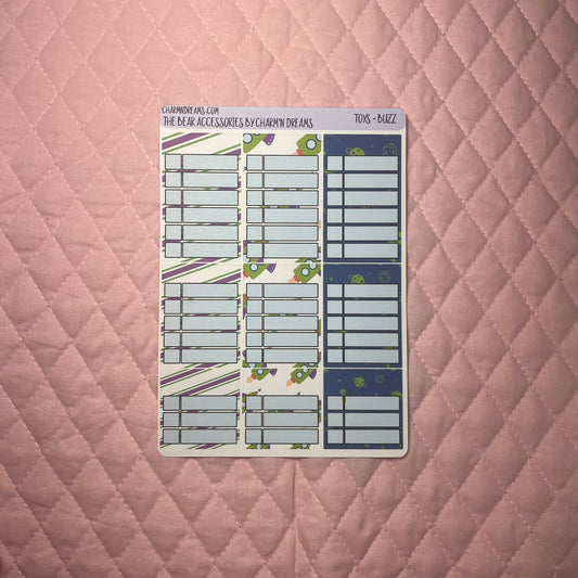 Toys Buzz Planner Sticker Kit