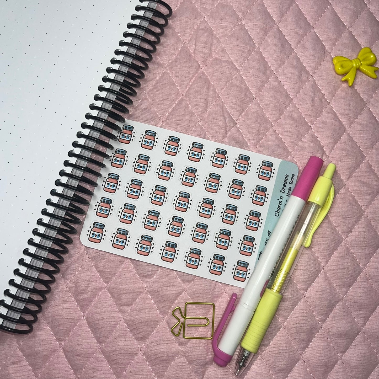 Medical Medications/ Meds Icon Planner Stickers