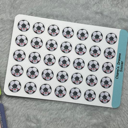 Sports Soccer Icon Planner Stickers