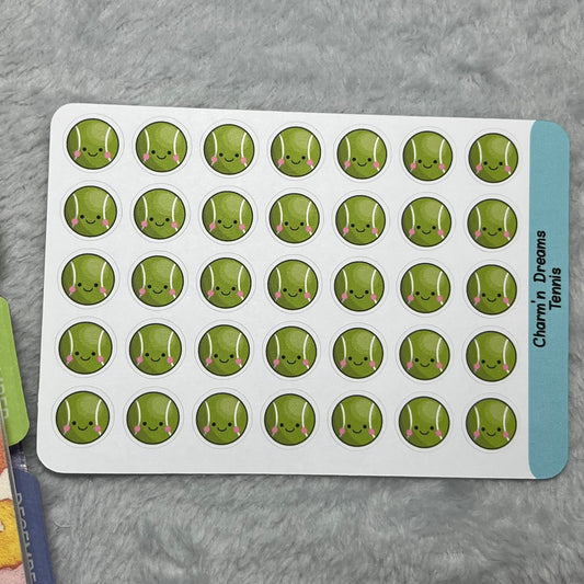 Sports Tennis Icon Planner Stickers