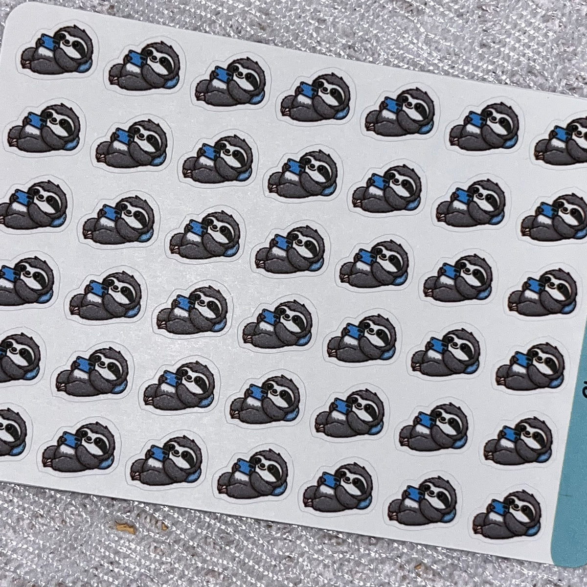 Sloth PhoneTime Icon Planner Stickers