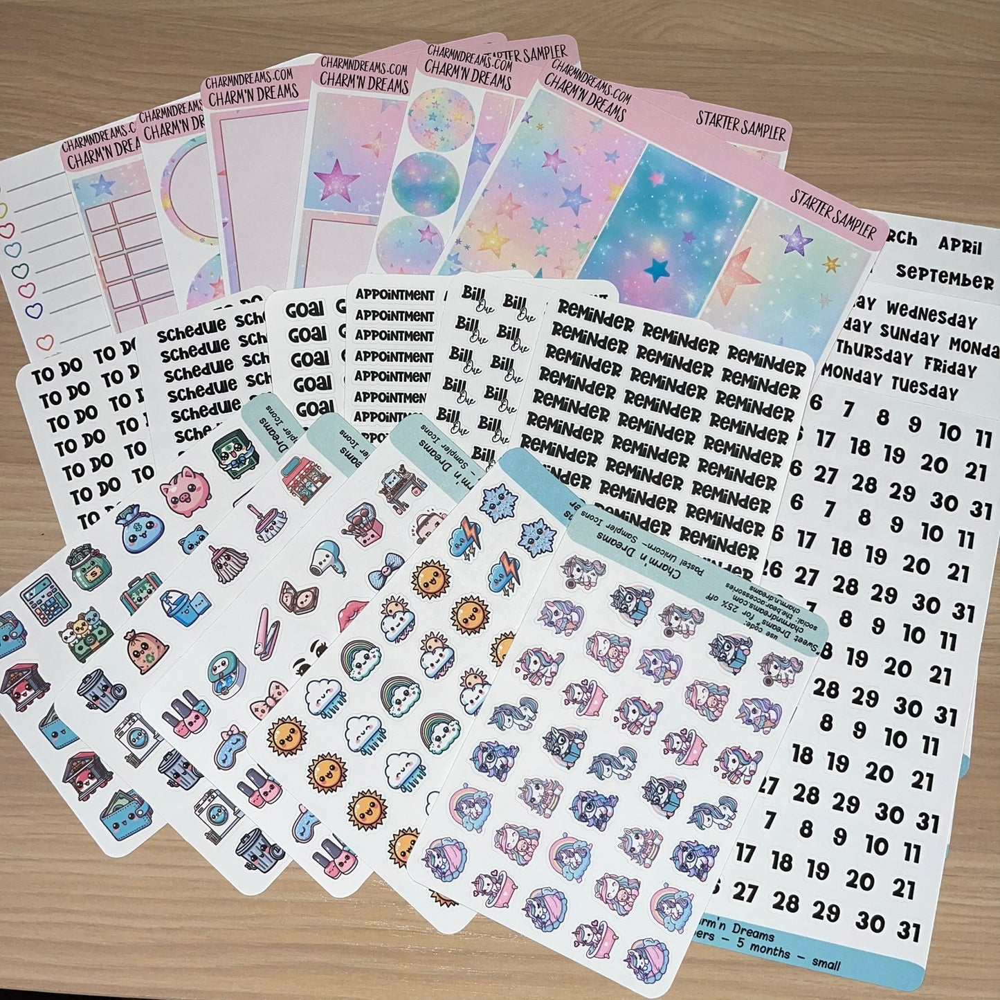 Charm'n Dreams Beginner Sampler Pack