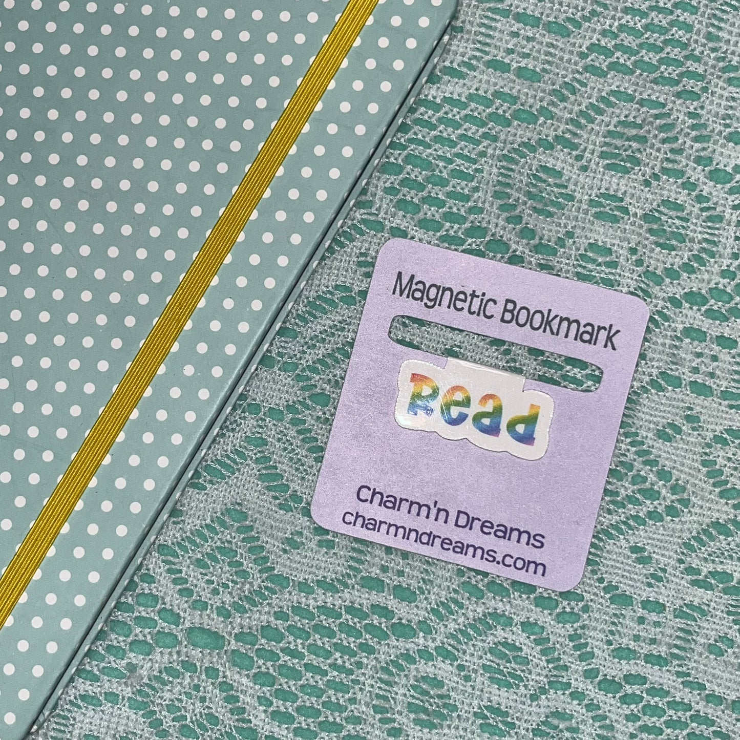 Rainbow Read Magnetic Bookmark/Page Holder