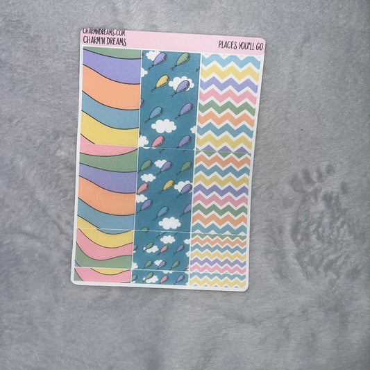 Places You'll Go Planner Sticker Kit