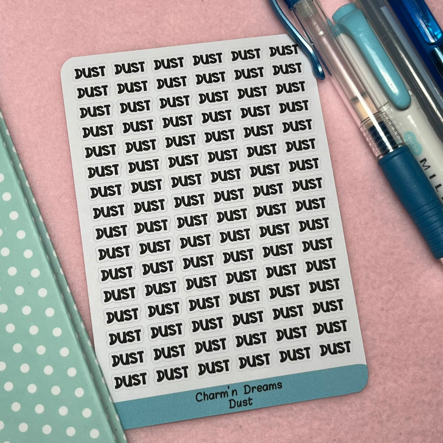 Dust Functional Planner Stickers