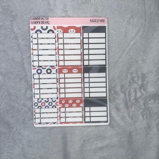 Biggest Hero Planner Sticker Kit