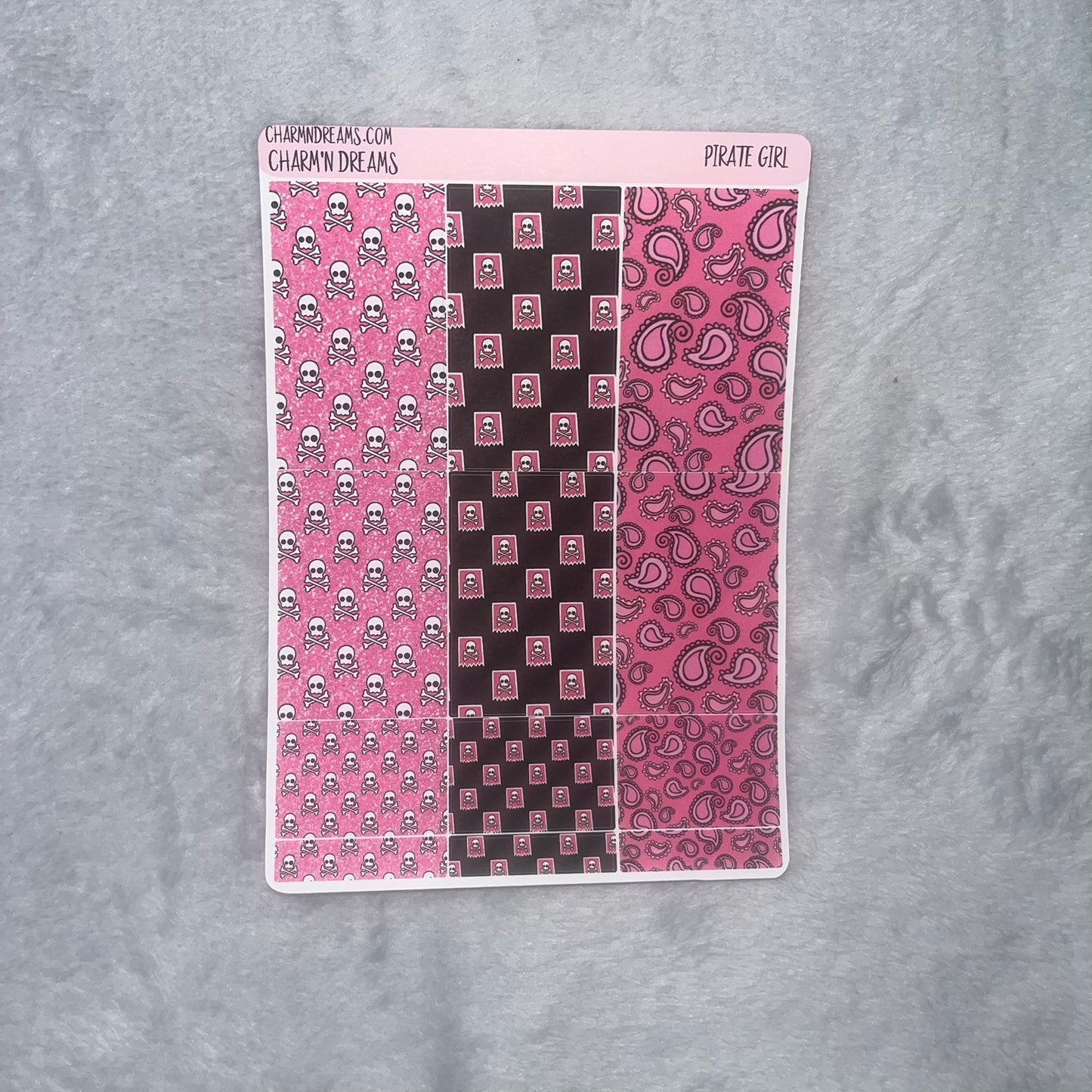 Pirate Girl Planner Sticker Kit