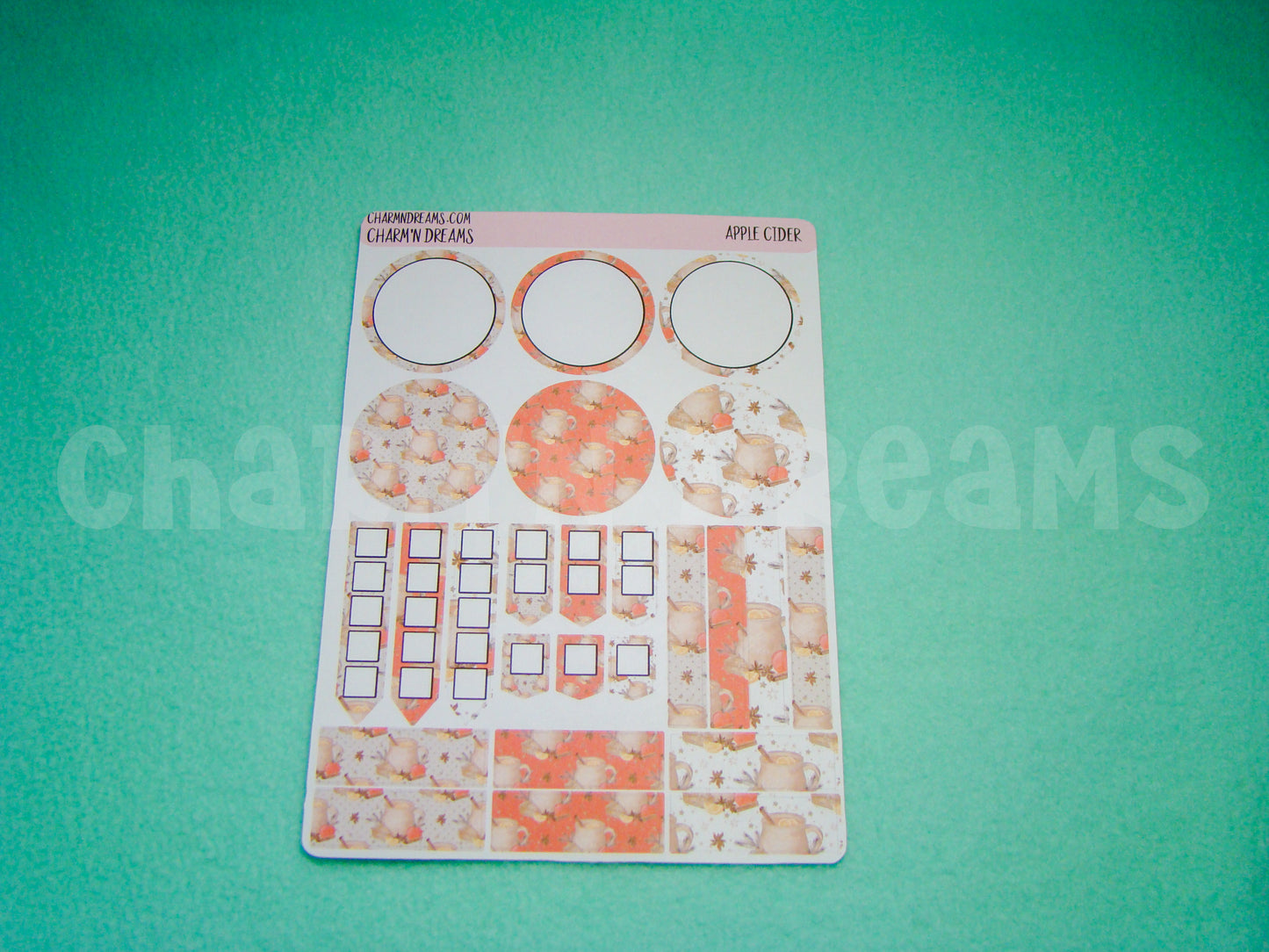 Apple Cider Planner Sticker Kit