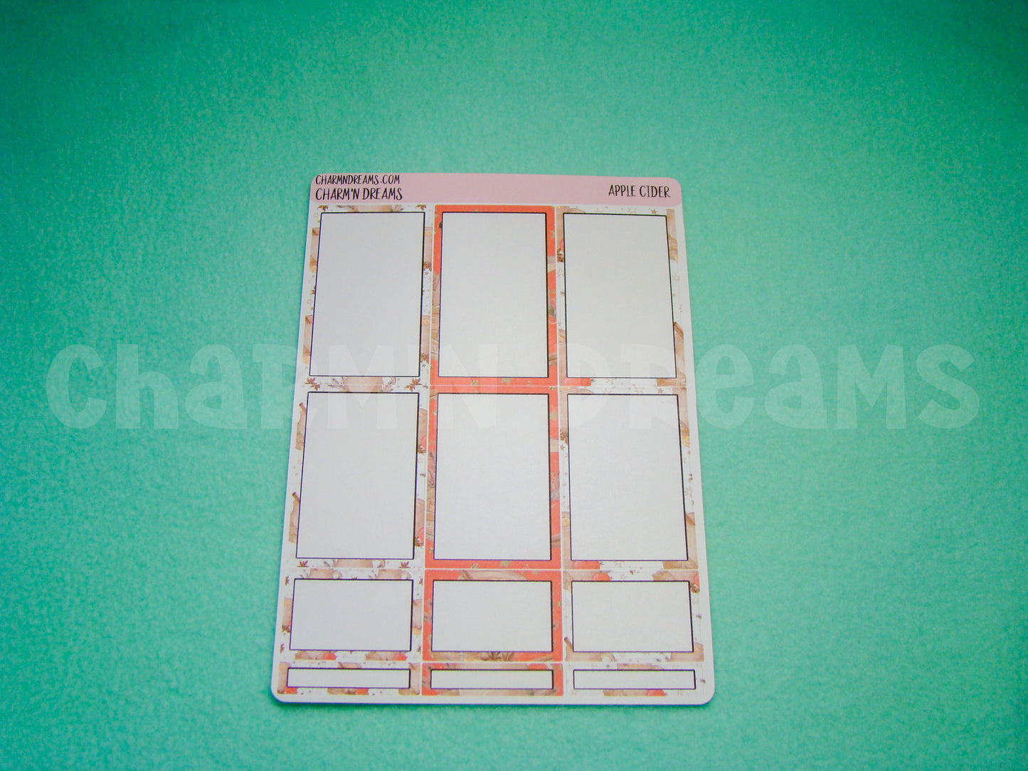 Apple Cider Planner Sticker Kit
