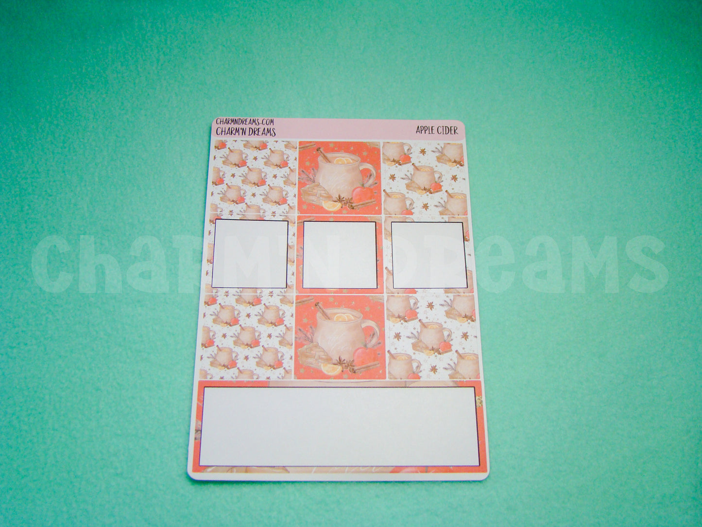 Apple Cider Planner Sticker Kit