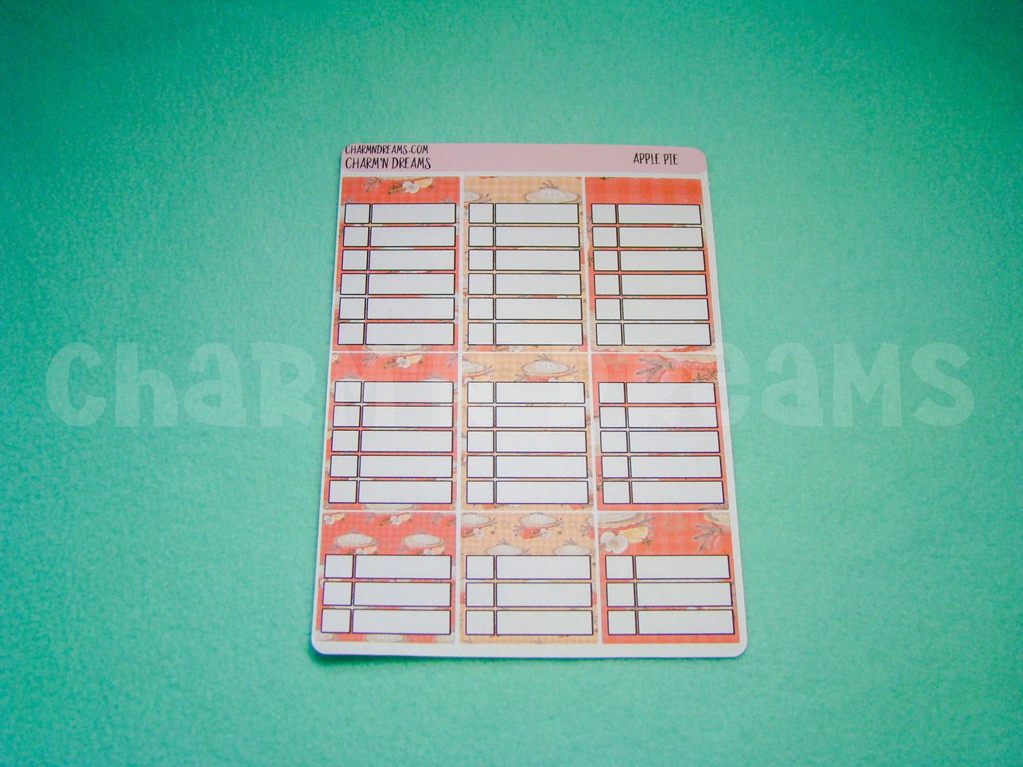 Apple Pie Planner Sticker Kit