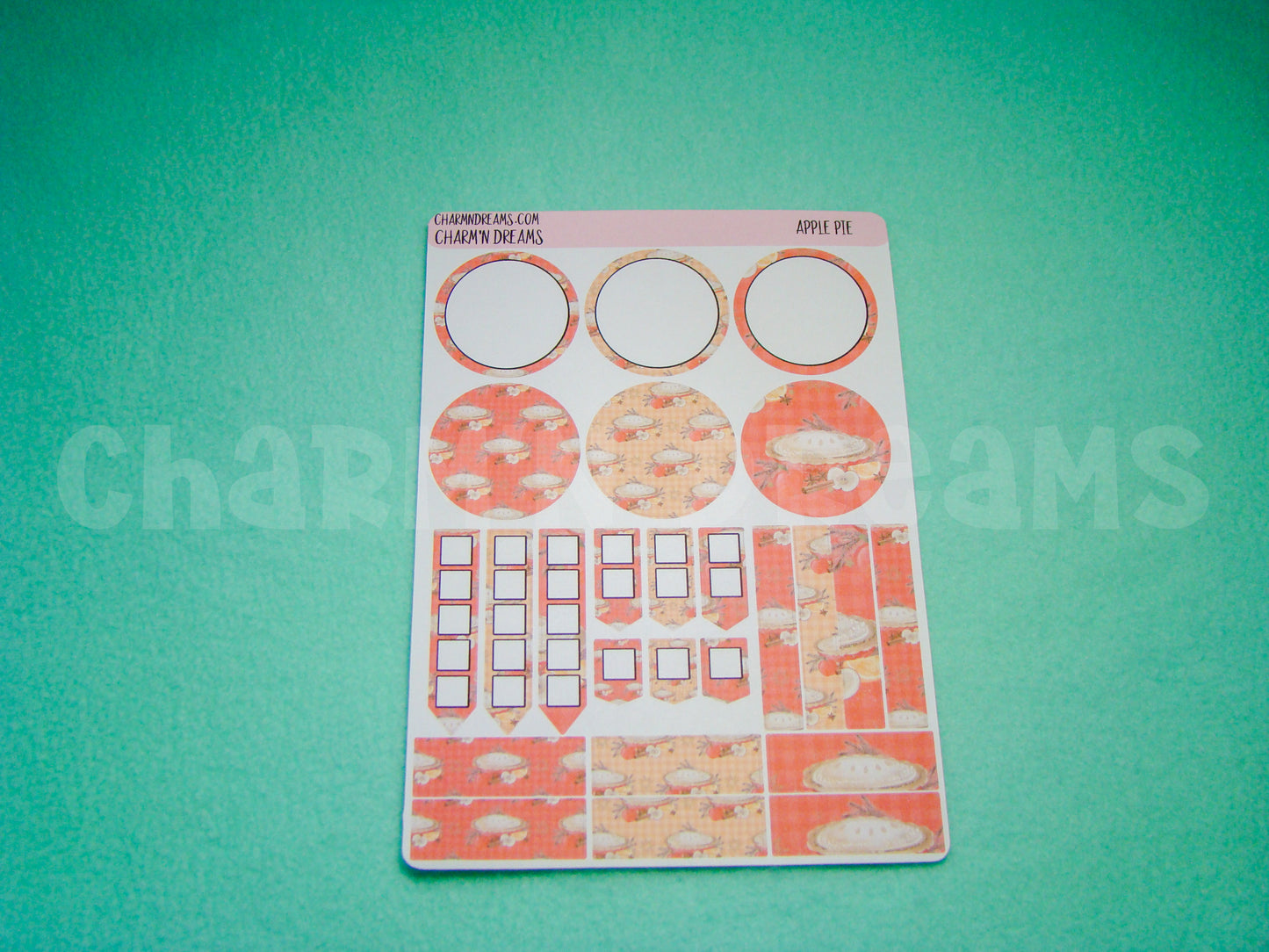 Apple Pie Planner Sticker Kit