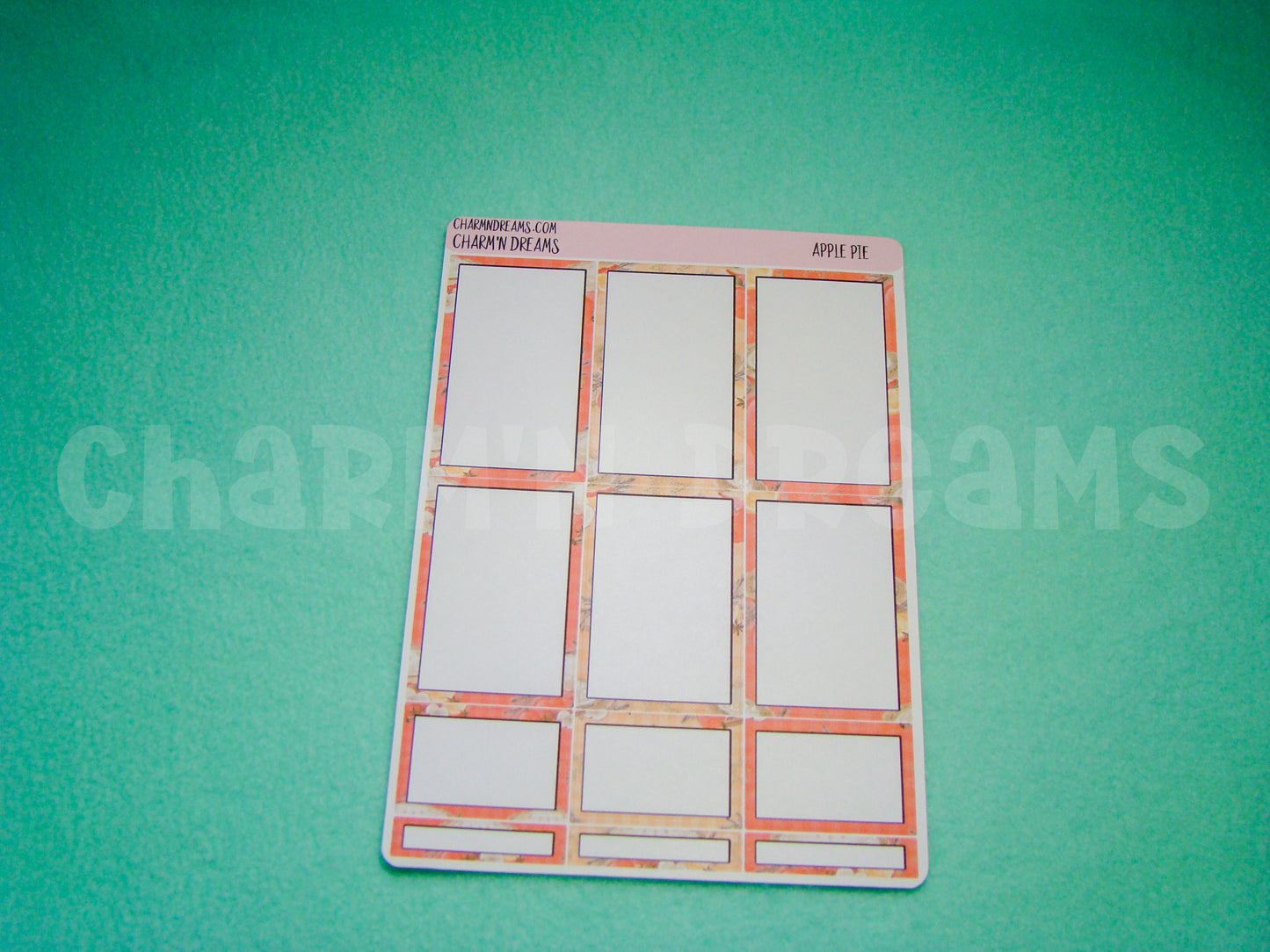 Apple Pie Planner Sticker Kit