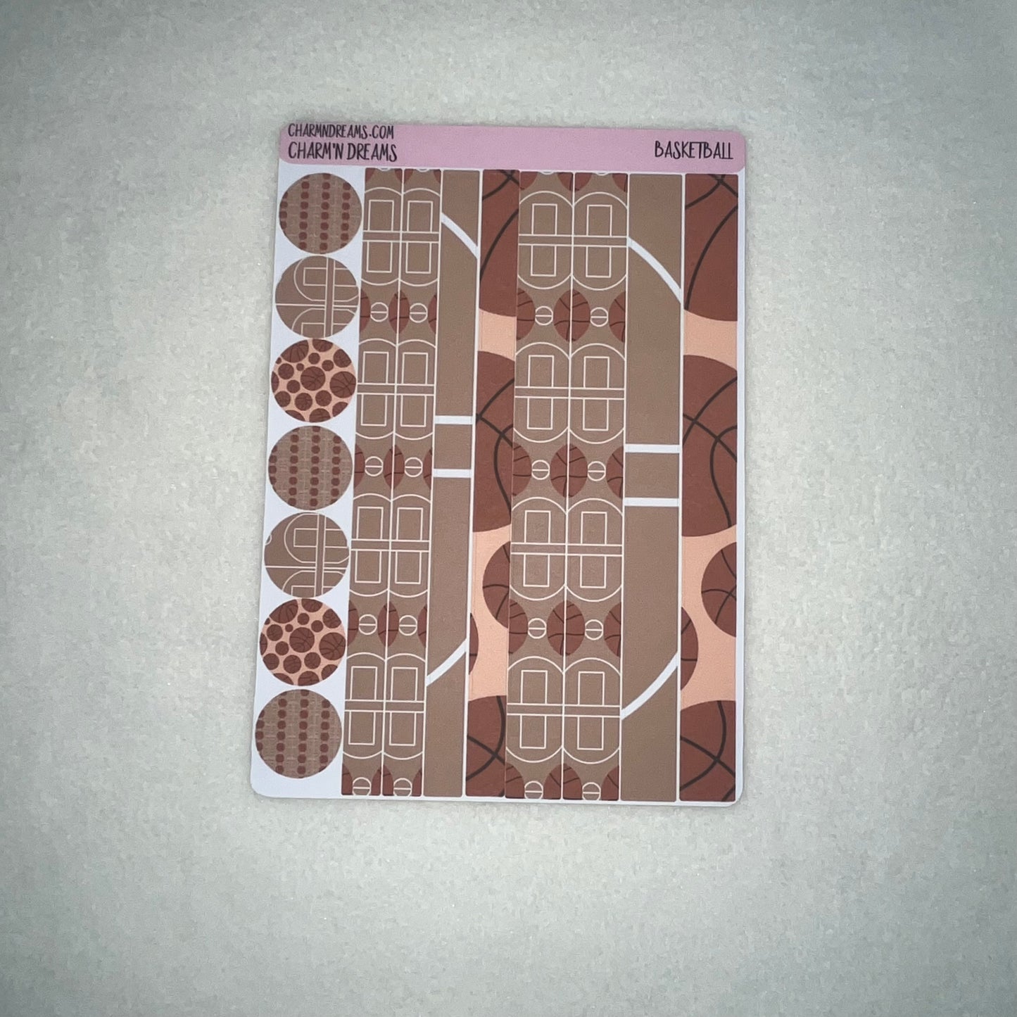 Basketball Planner Sticker Kit
