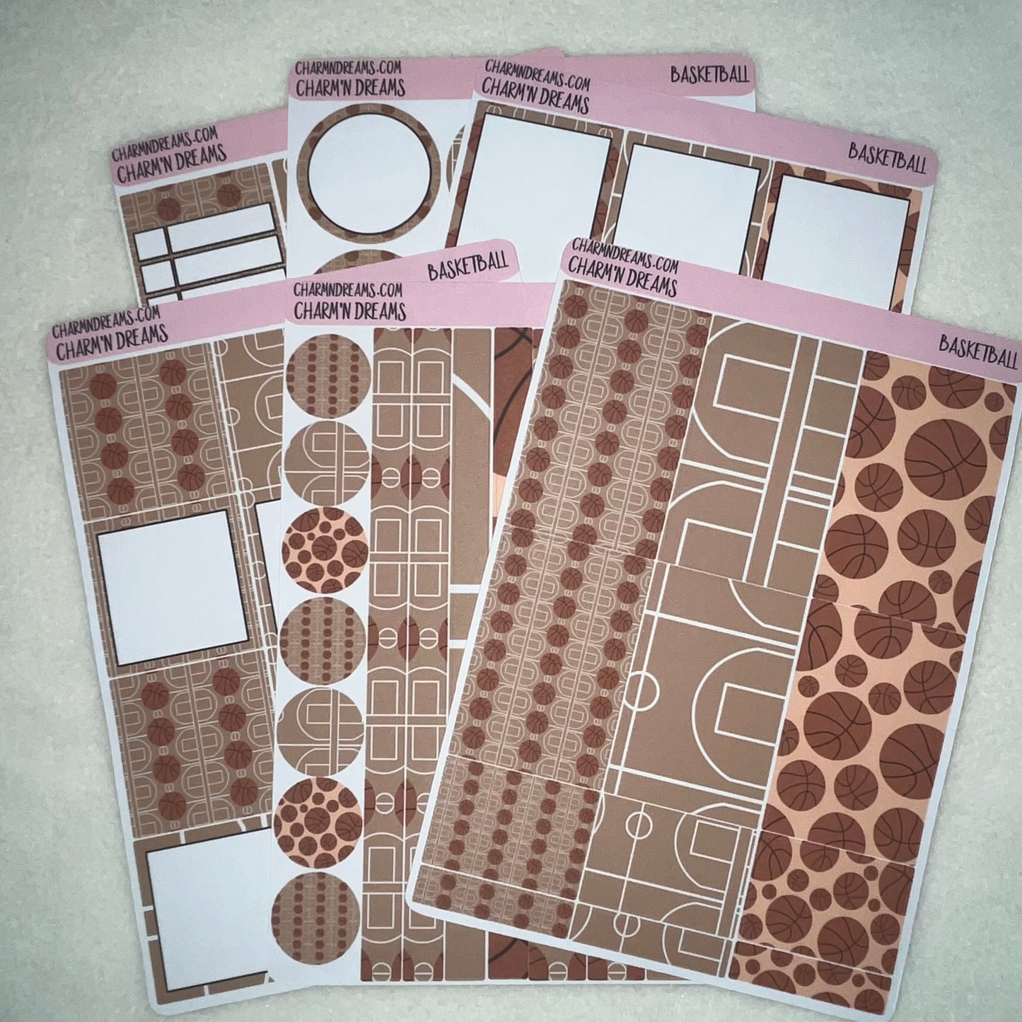 Basketball Planner Sticker Kit