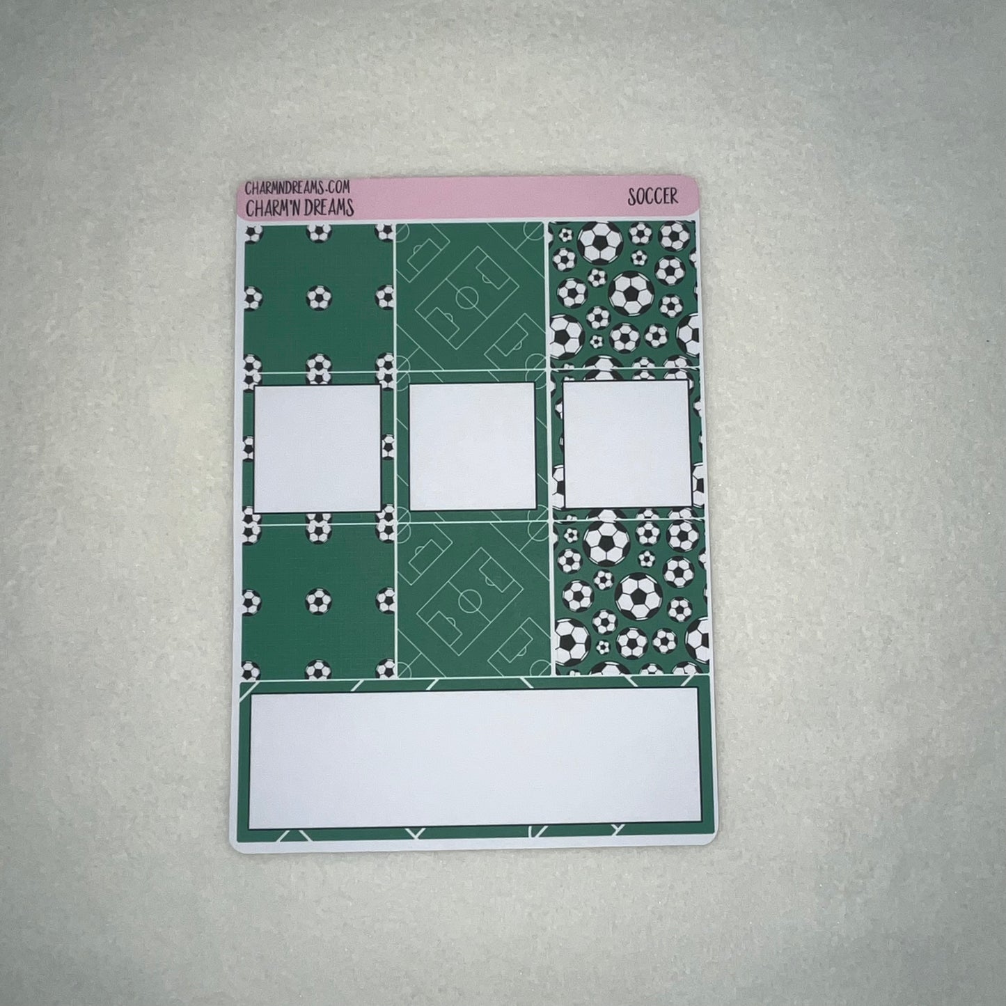 Soccer Planner Sticker Kit