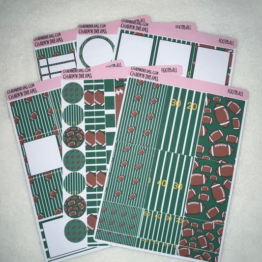Football Planner Sticker Kit