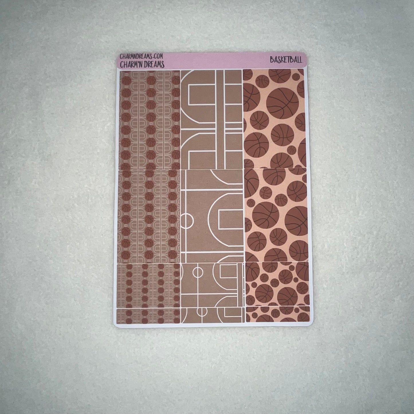Basketball Planner Sticker Kit