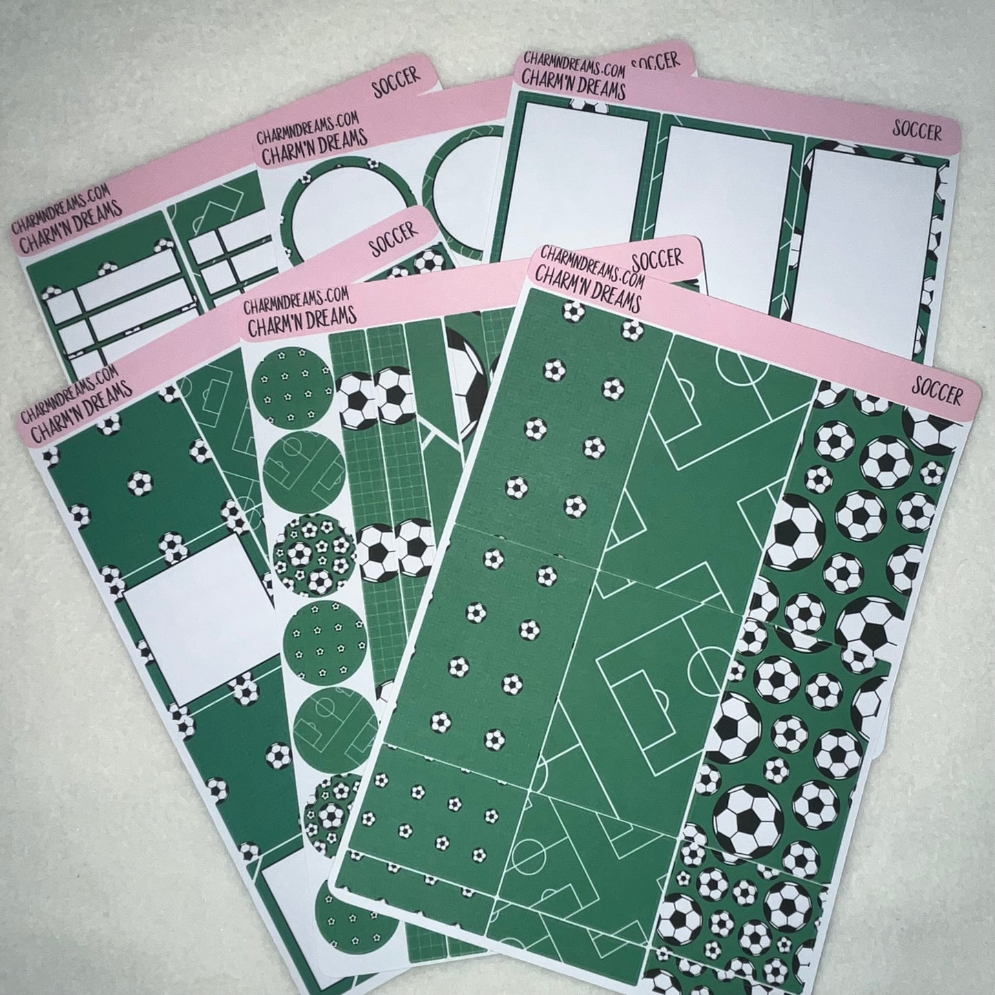 Soccer Planner Sticker Kit