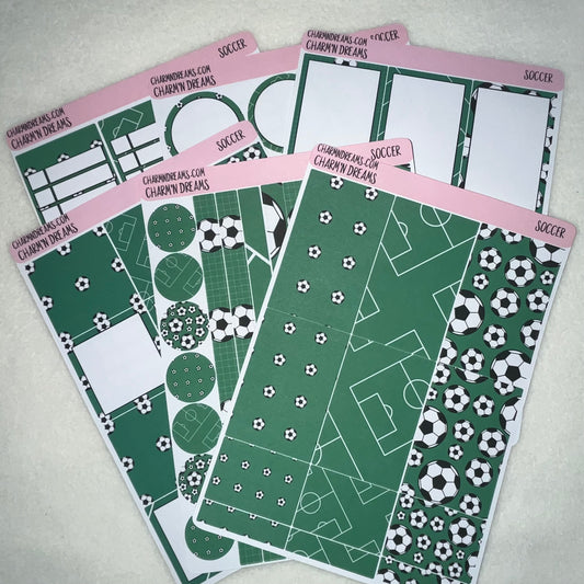 Soccer Planner Sticker Kit