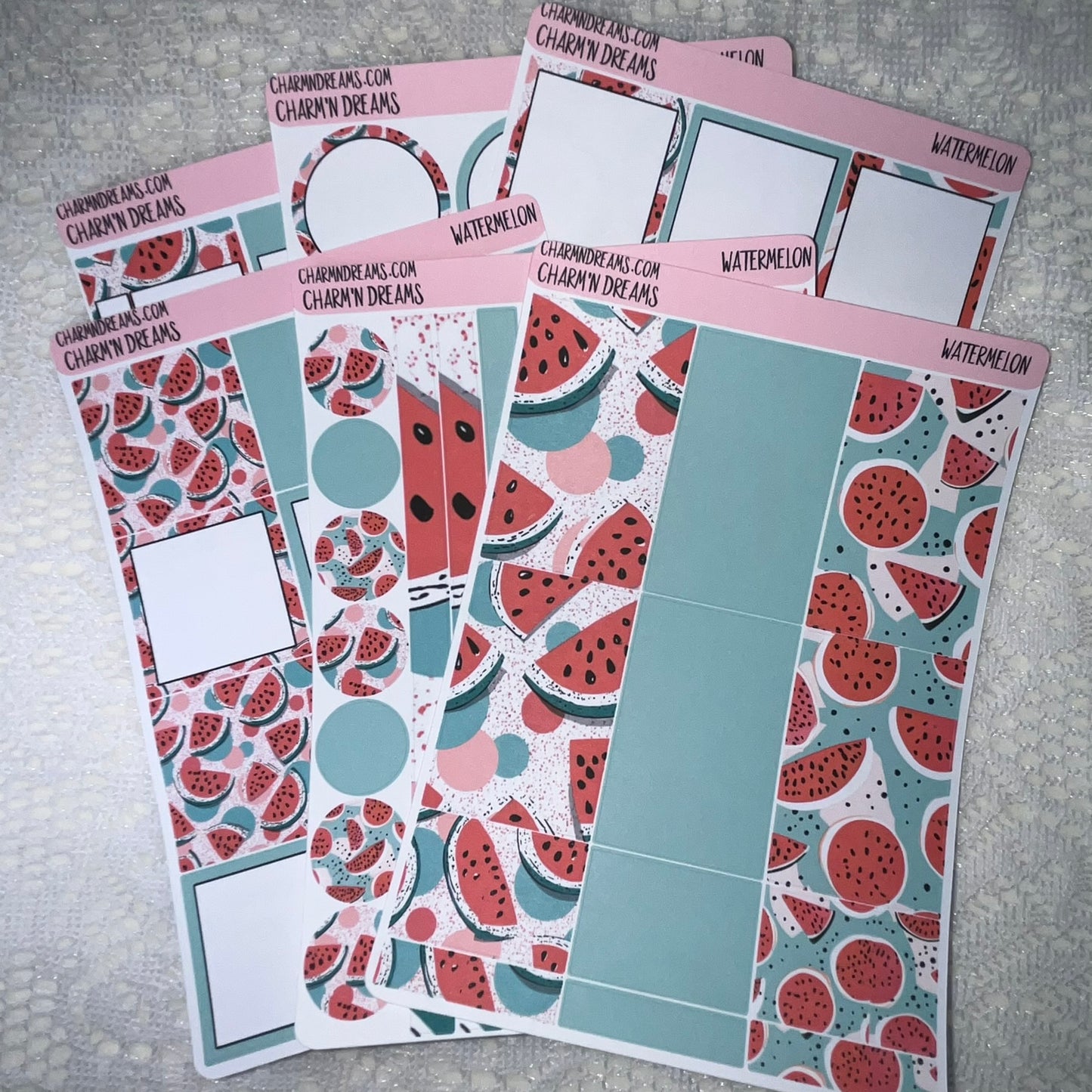Watermelon Planner Sticker Kit
