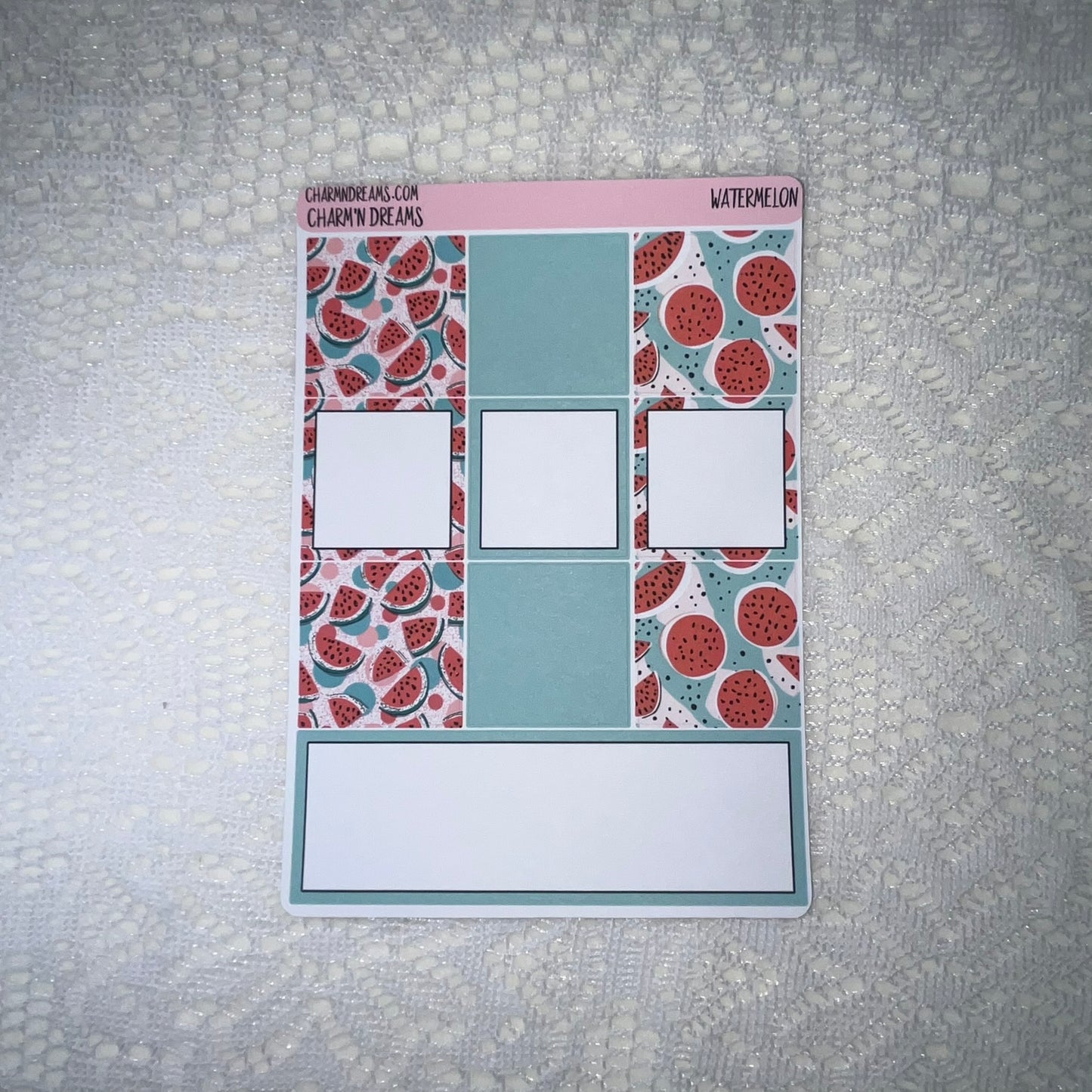 Watermelon Planner Sticker Kit
