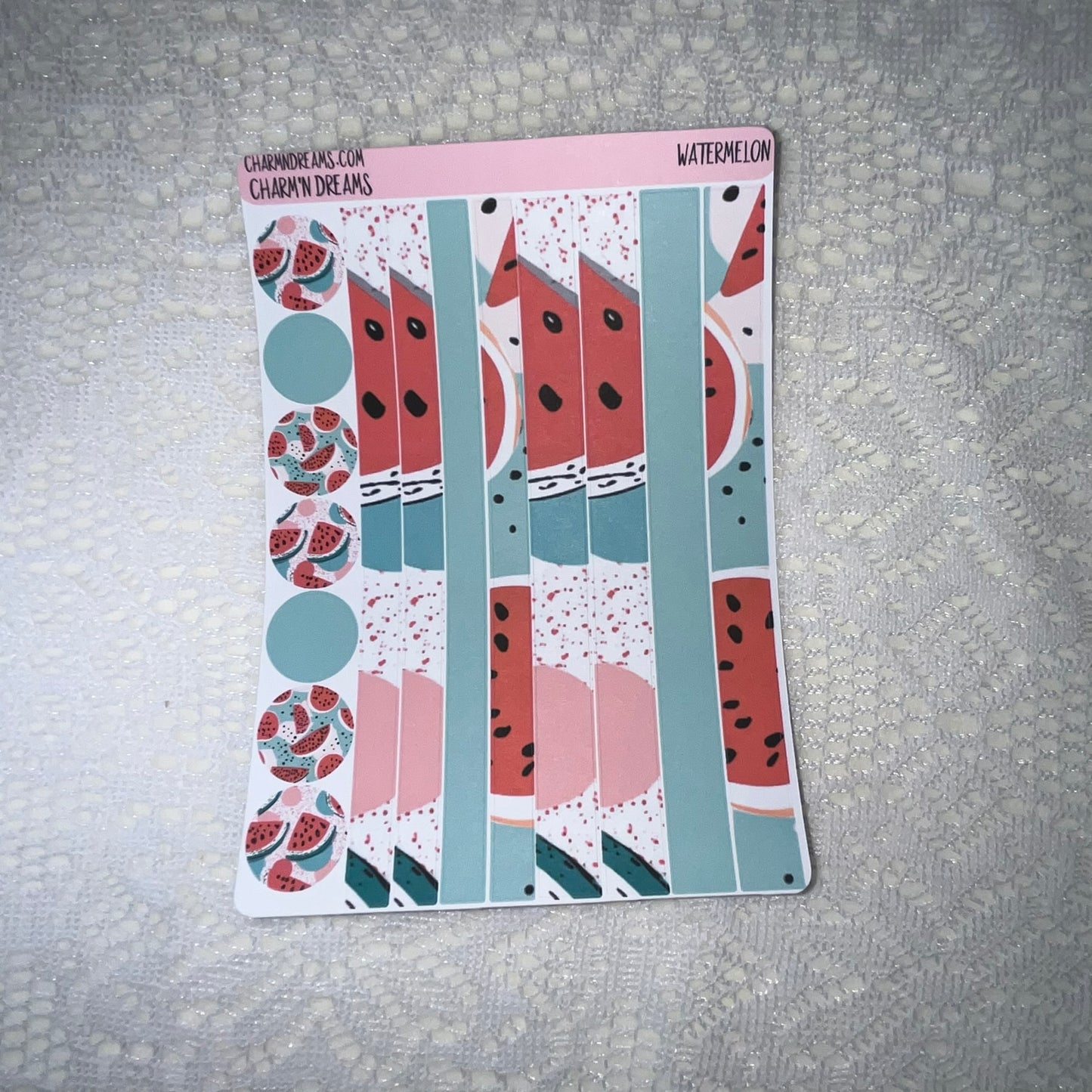 Watermelon Planner Sticker Kit