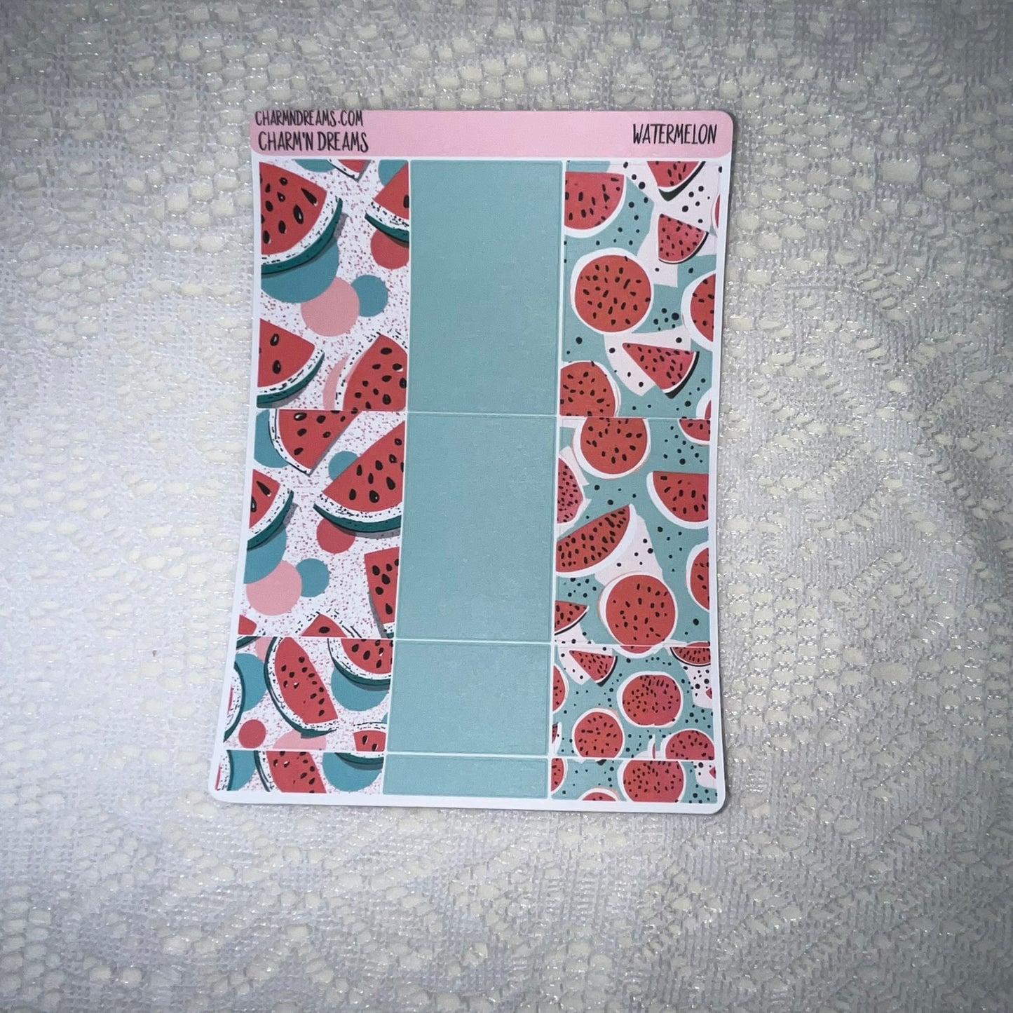 Watermelon Planner Sticker Kit