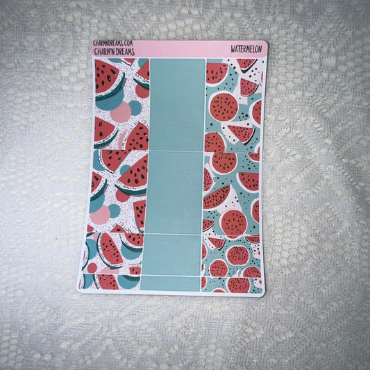 Watermelon Planner Sticker Kit