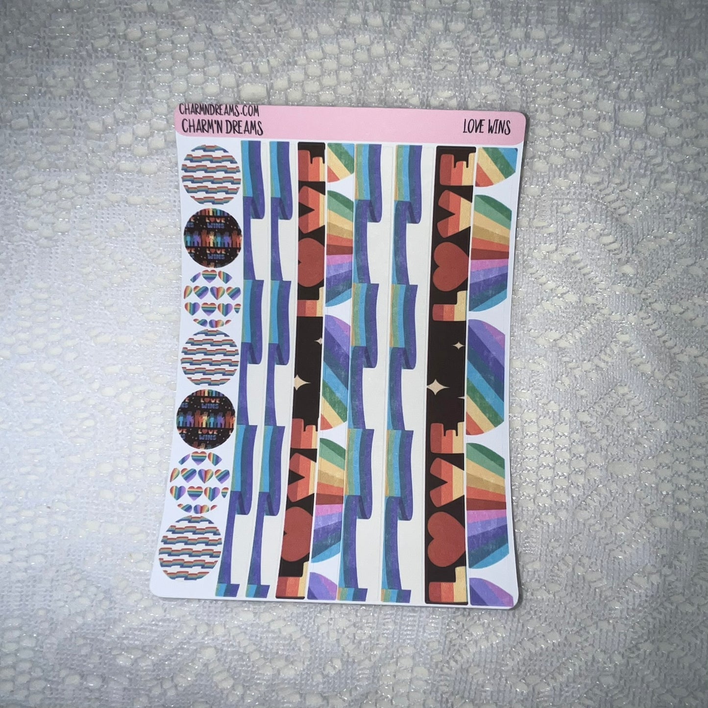 Love Wins Planner Sticker Kit