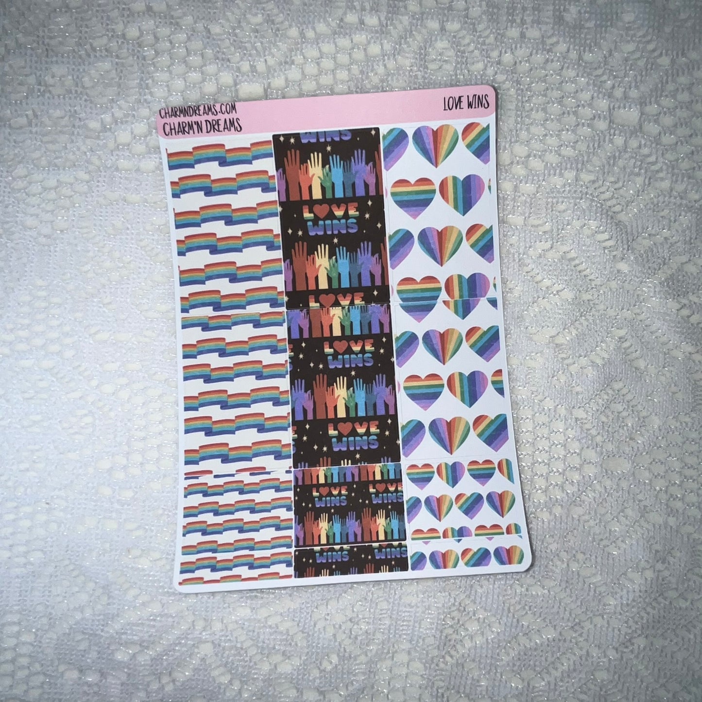Love Wins Planner Sticker Kit