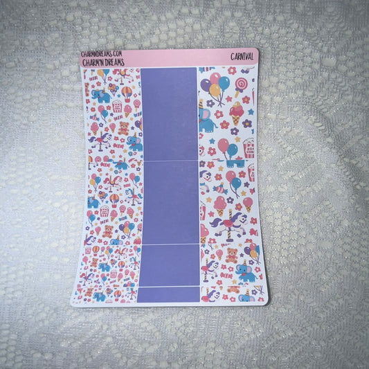 Carnival Planner Sticker Kit