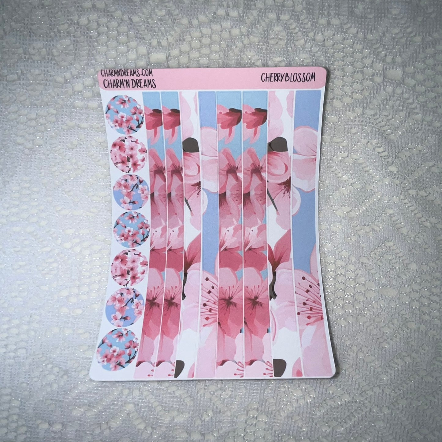 Cherry Blossom Planner Sticker Kit