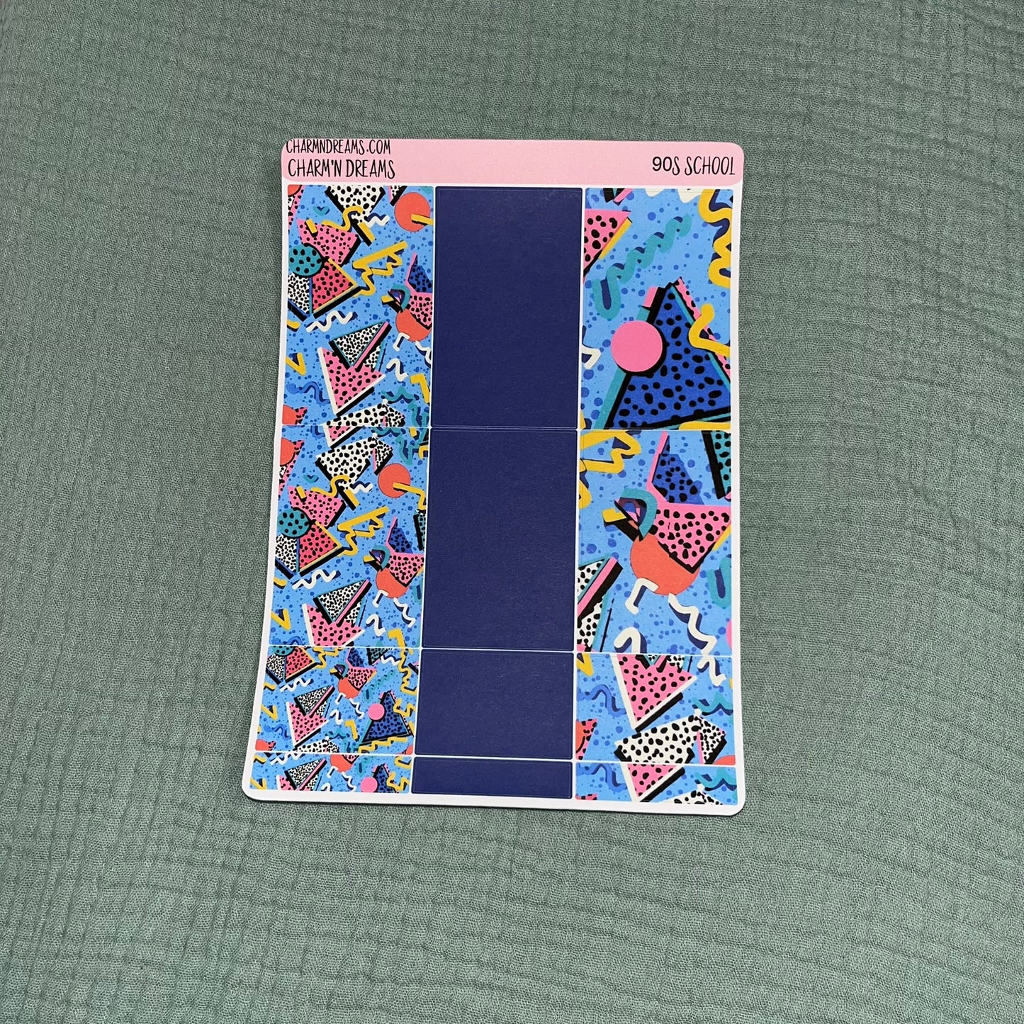 90's School Planner Sticker Kit