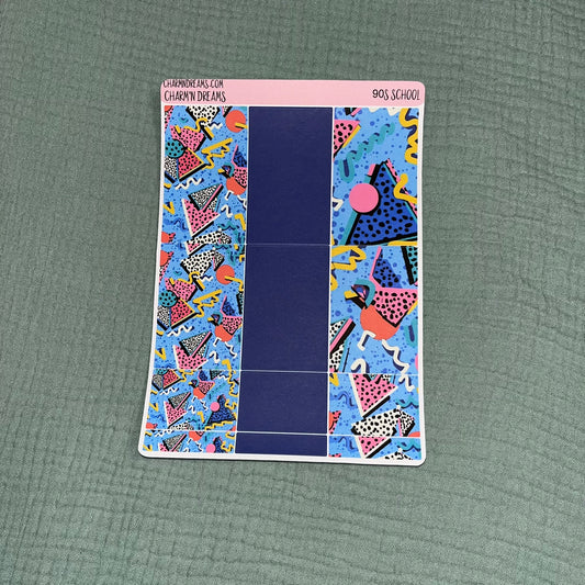 90's School Planner Sticker Kit
