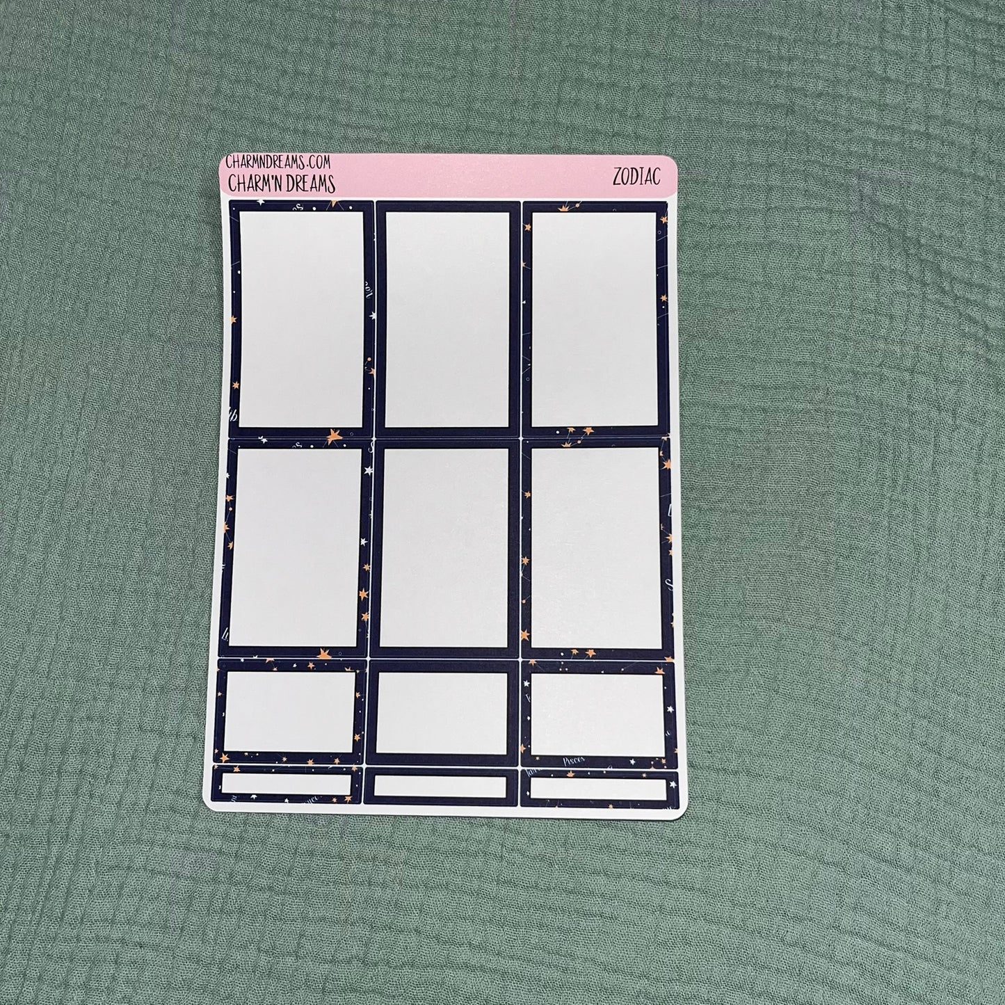 Zodiac Planner Sticker Kit