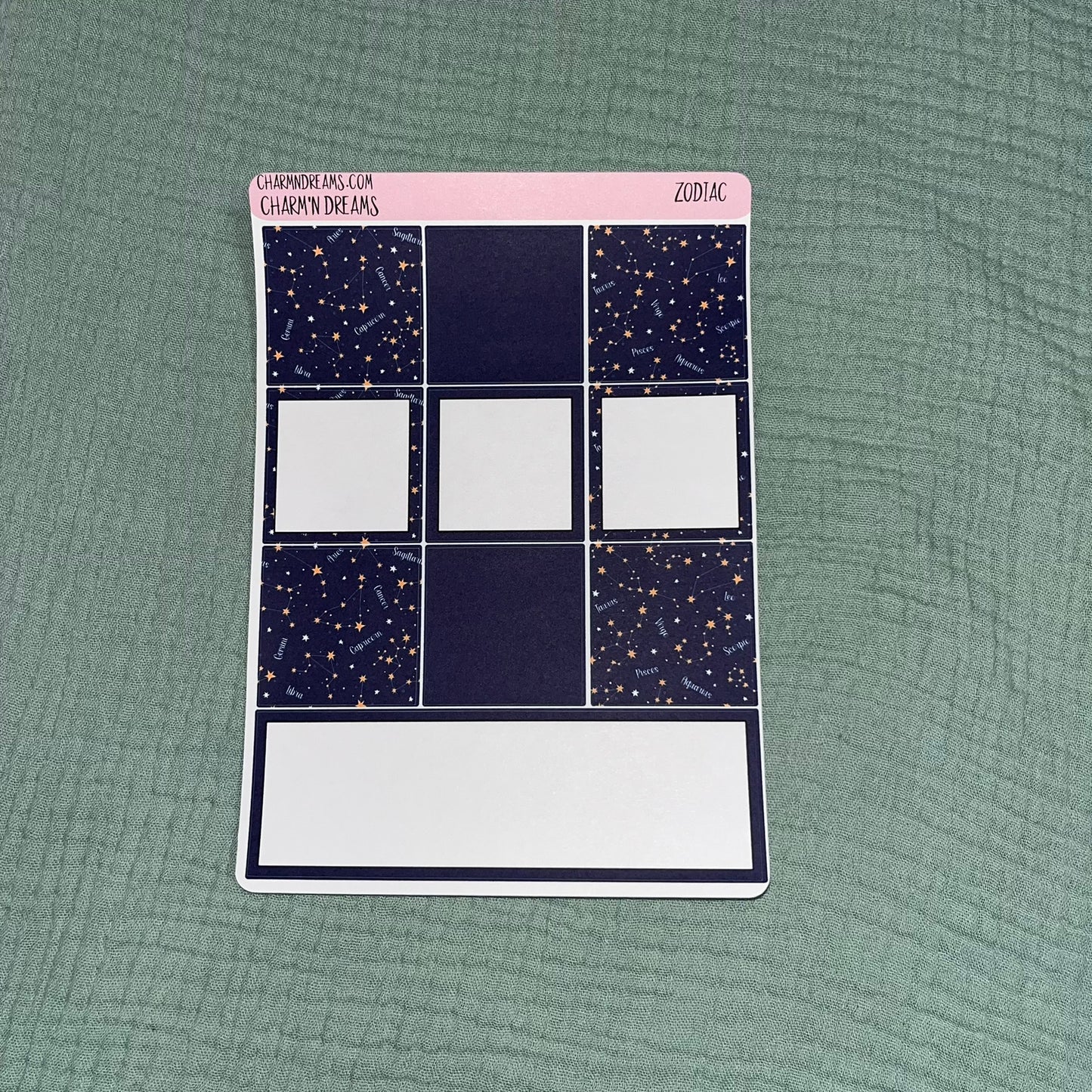 Zodiac Planner Sticker Kit
