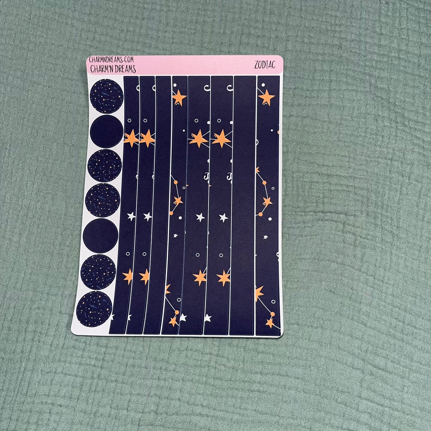 Zodiac Planner Sticker Kit