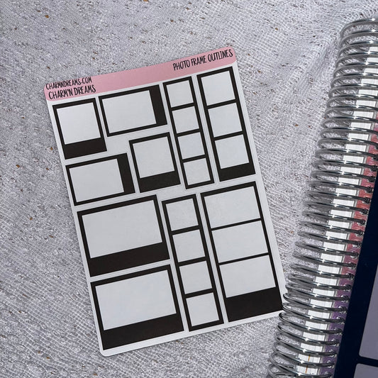 Photo Frame Sticker Sheet