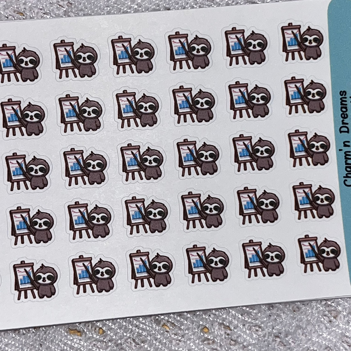 Sloth Presentation Icon Planner Stickers
