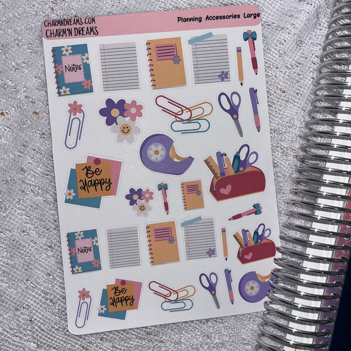 Large Planning Accessories Sticker Sheet