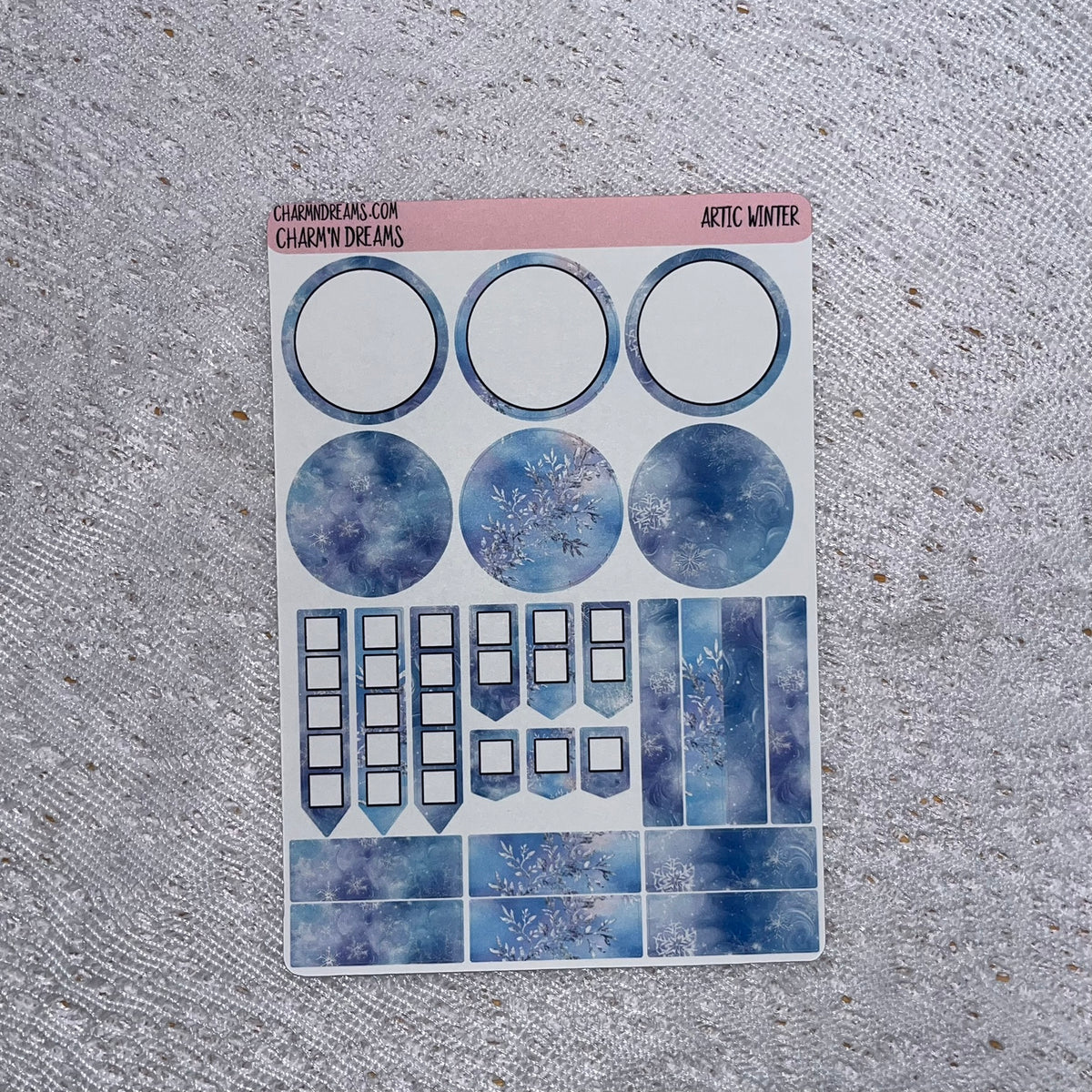 Artic Winter Sticker Kit