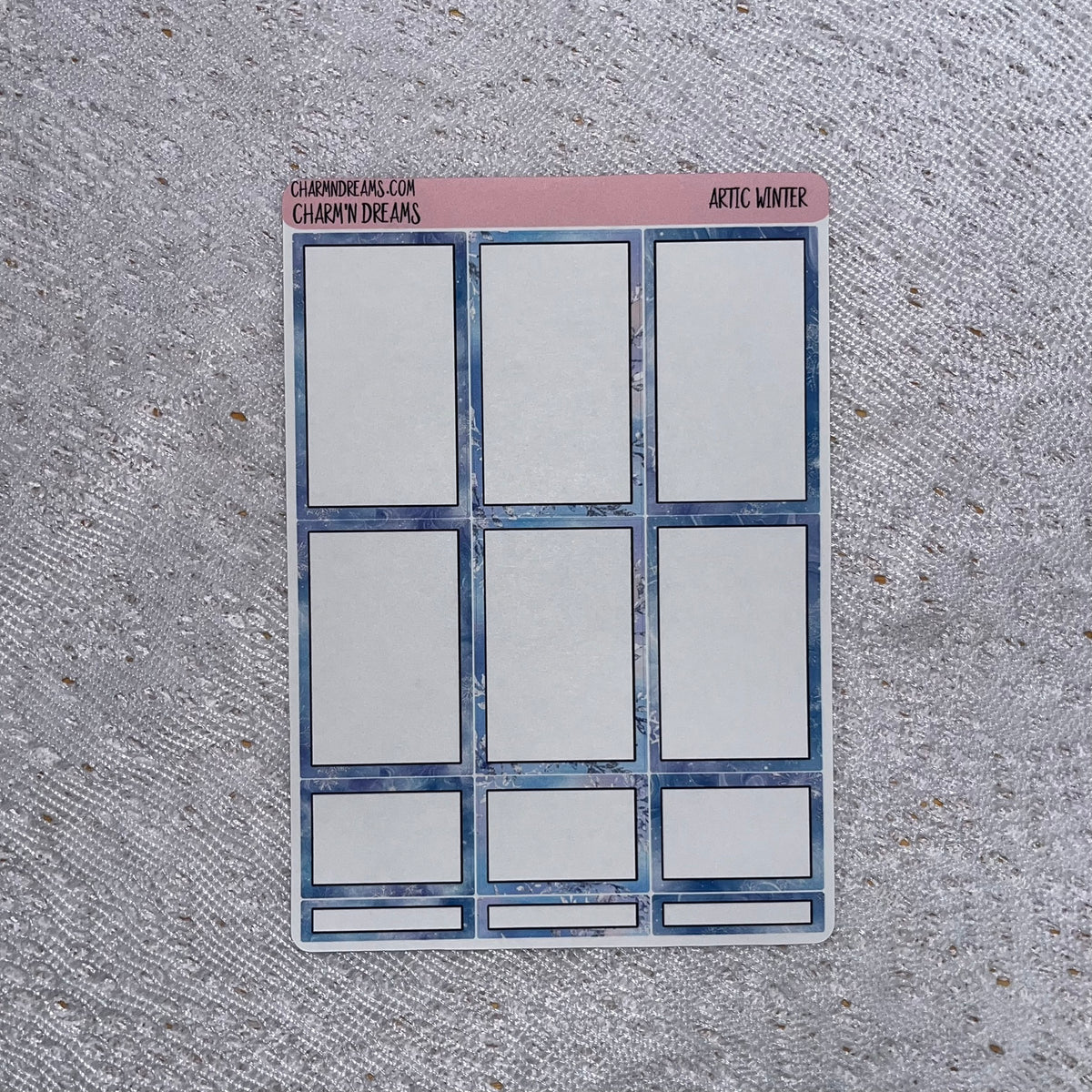 Artic Winter Sticker Kit