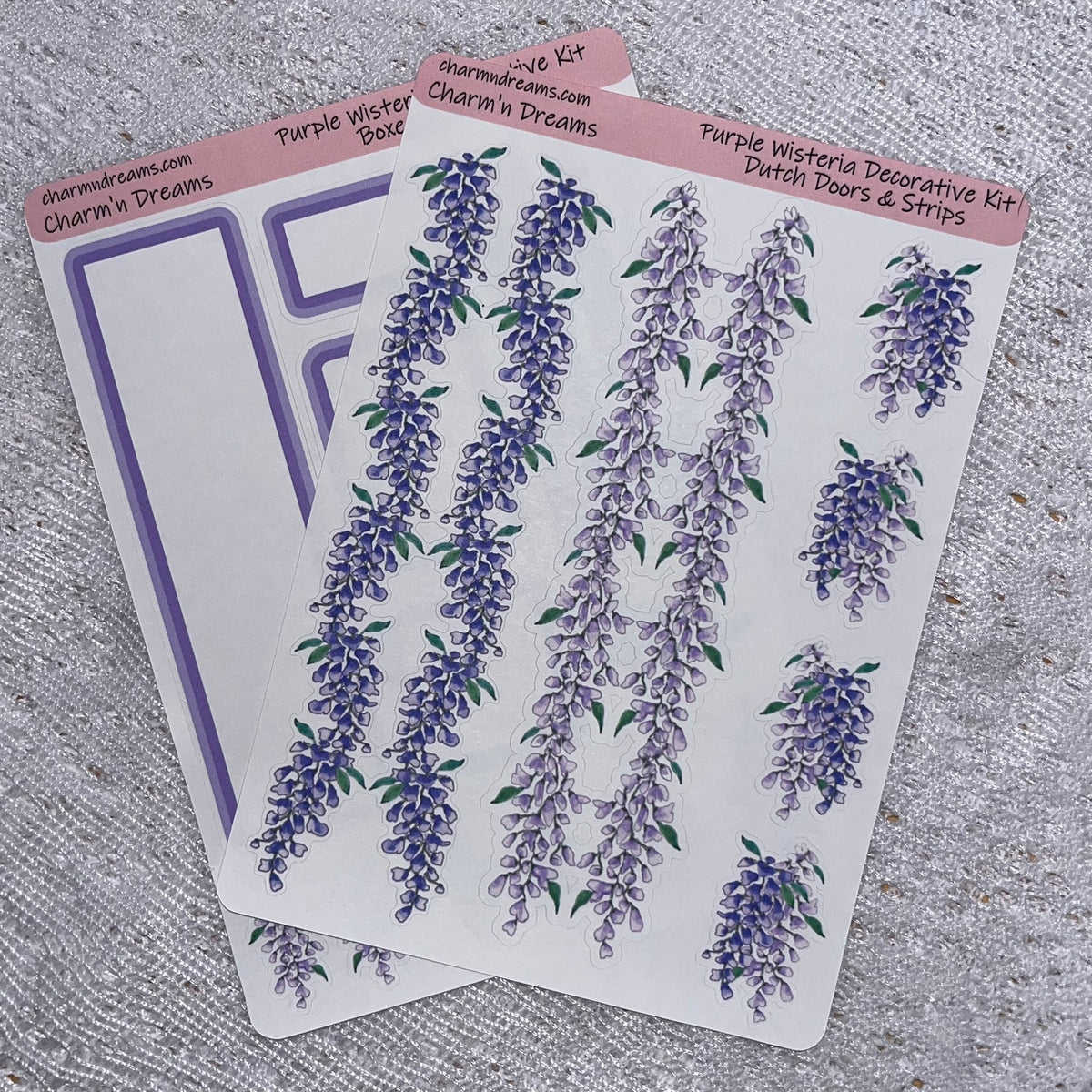 Purple Wisteria Decorative Kit