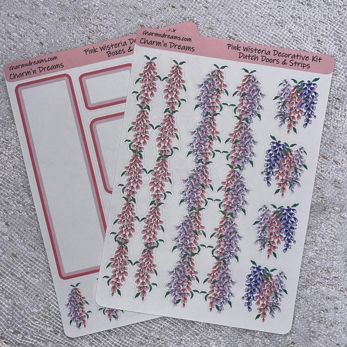 Pink Wisteria Decorative Kit